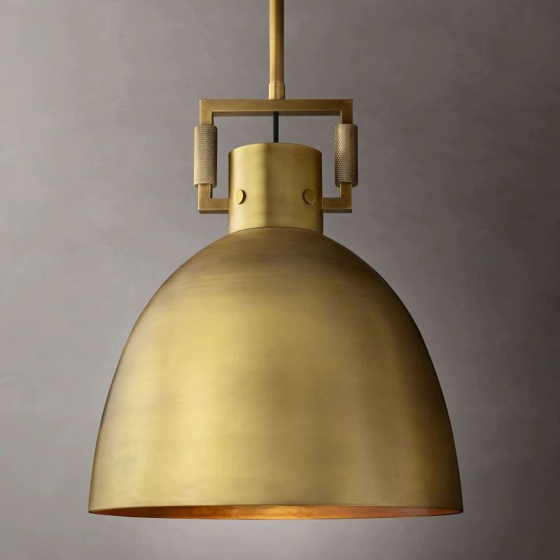 Mechanic Metal Cloche Pendant main view