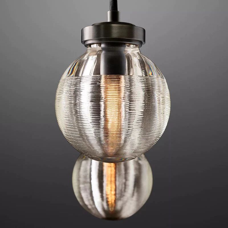 Pearl Rectangle Chandelier 54 inch detail view