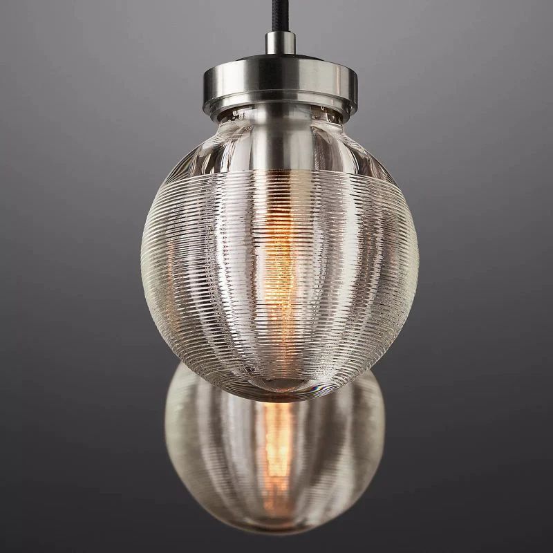 Pearl Rectangle Chandelier 54 inch detail view