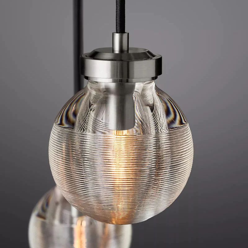 Pearl Round Chandelier 48 inch detail view