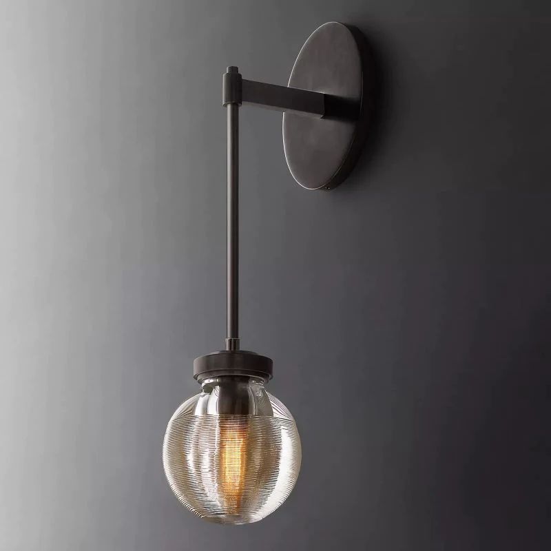 Pearl Sconce Rod front view