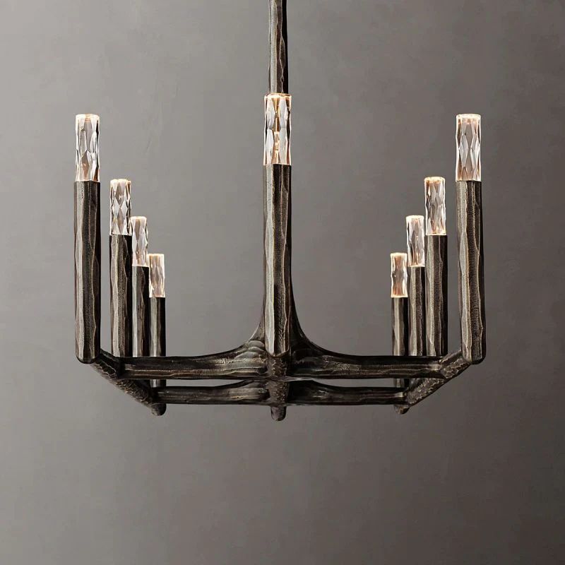 Radius Linear Chandelier 54 inch detail view