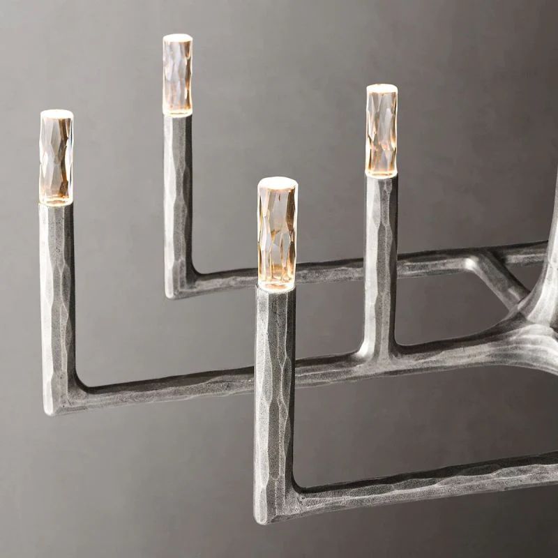 Radius Linear Chandelier 72 inch detail view