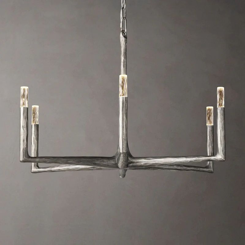 Radius Round Chandelier 36 inch detail view