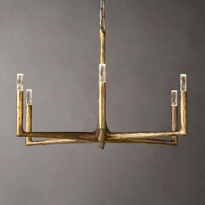 Radius Round Chandelier 36 inch detail view