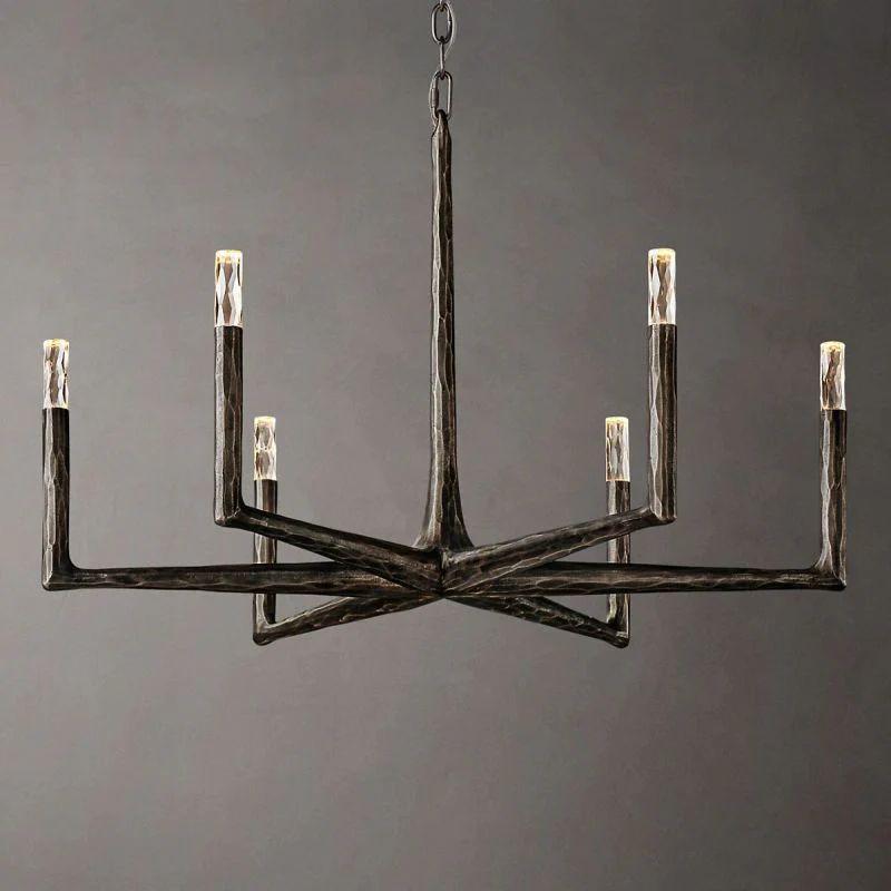 Radius Round Chandelier 36 inch detail view