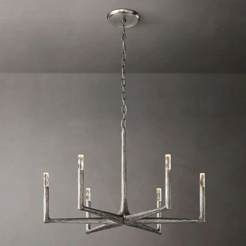 Radius Round Chandelier 36 inch angled view
