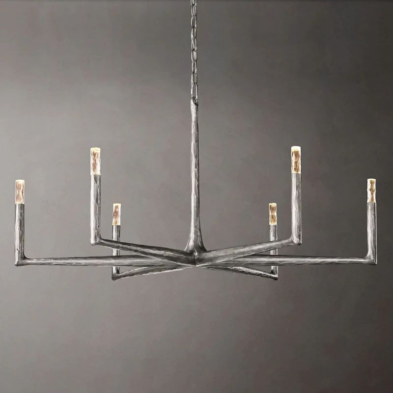 Radius Round Chandelier 48 inch detail view