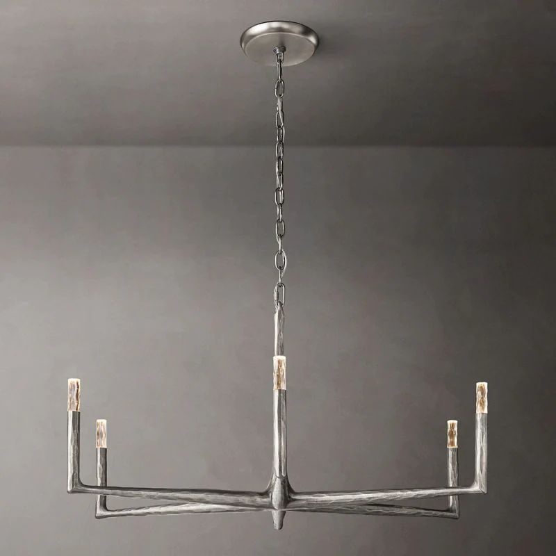 Radius Round Chandelier 48 inch angled view