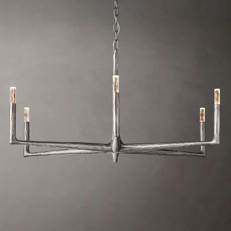 Radius Round Chandelier 48 inch detail view