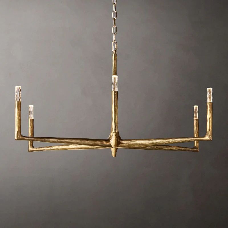 Radius Round Chandelier 48 inch detail view
