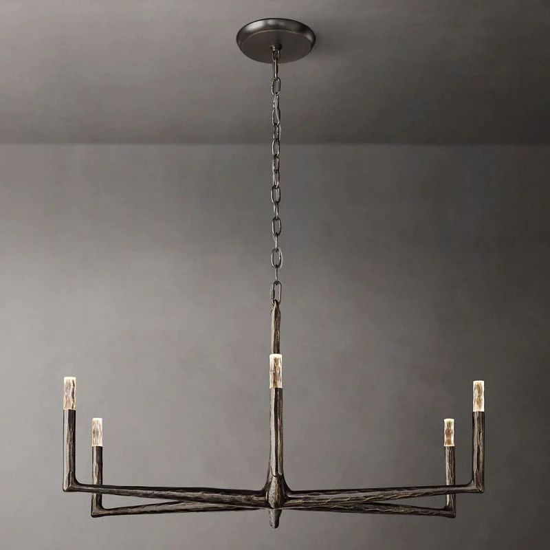 Radius Round Chandelier 48 inch front view