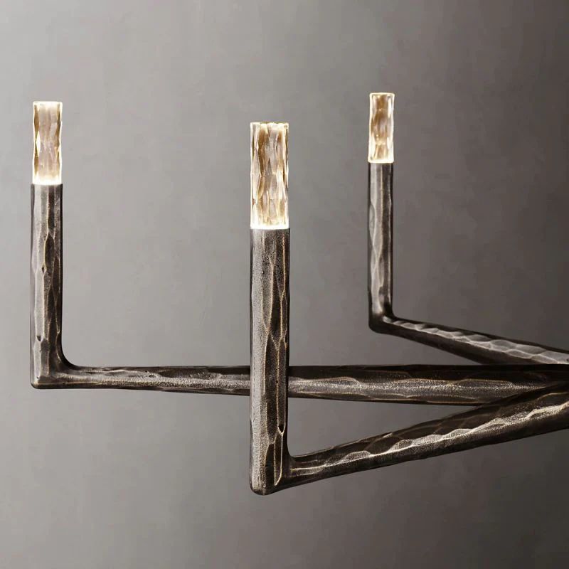 Radius Round Chandelier 48 inch detail view