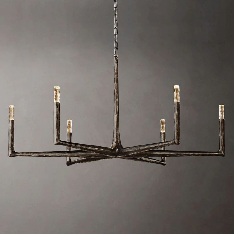 Radius Round Chandelier 48 inch detail view