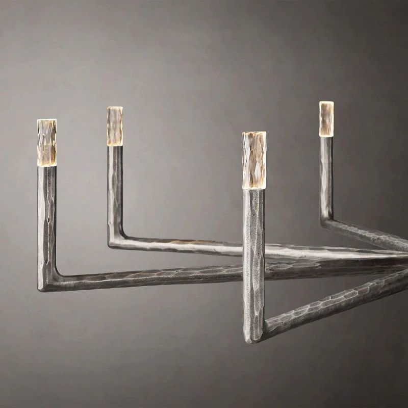Radius Round Chandelier 60 inch detail view
