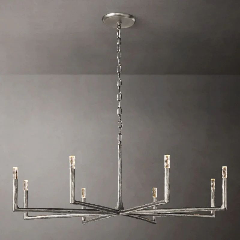 Radius Round Chandelier 60 inch angled view