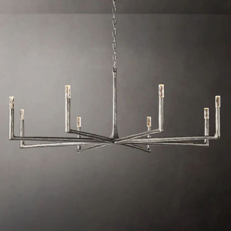 Radius Round Chandelier 60 inch detail view