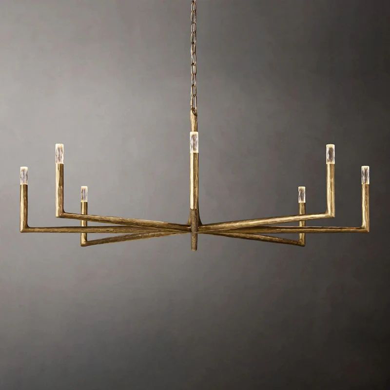 Radius Round Chandelier 60 inch detail view