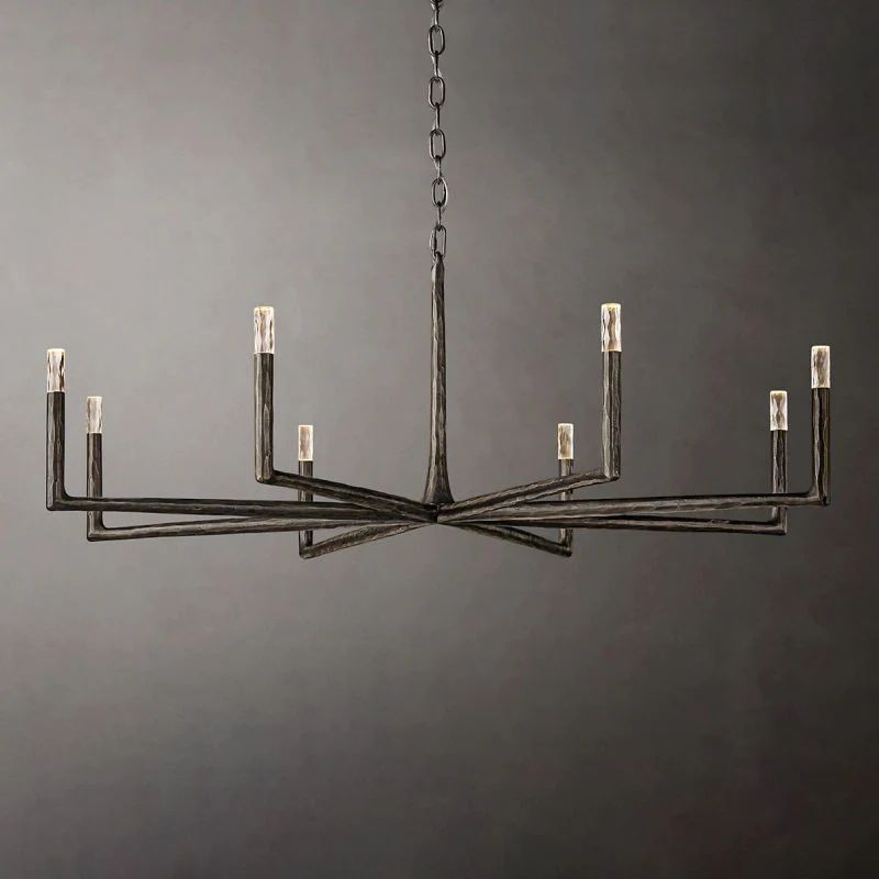 Radius Round Chandelier 60 inch detail view