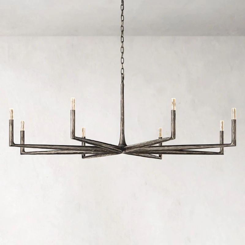 Radius Round Chandelier 72 inch detail view