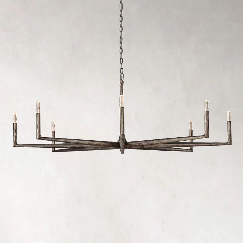 Radius Round Chandelier 72 inch detail view