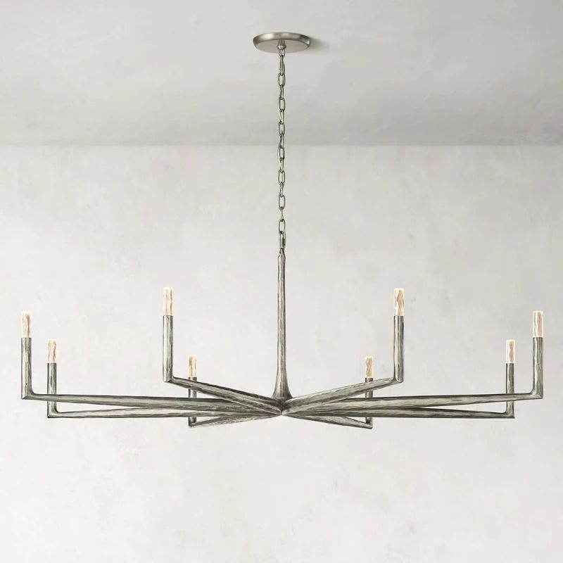 Radius Round Chandelier 72 inch angled view