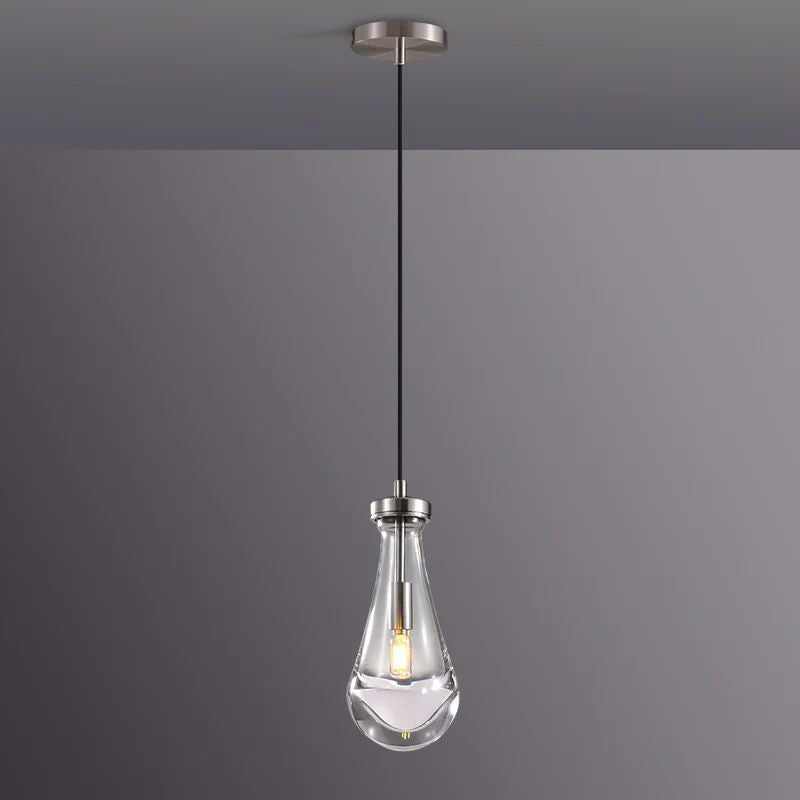 Raindrop Pendant angled view