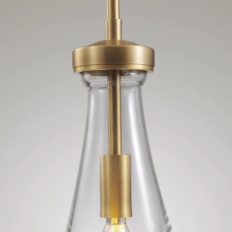 Raindrop Rod Pendant detail view