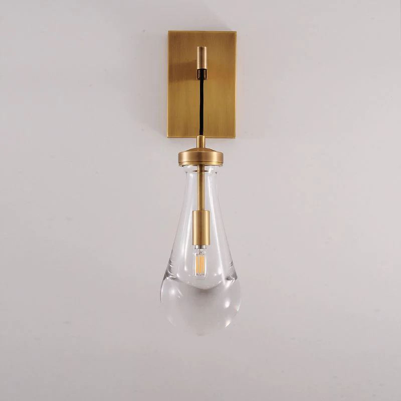 Raindrop Wall Sconce detail view