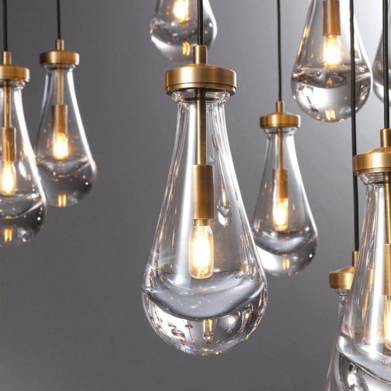 Raindrops Round Chandelier 60" - detail 5