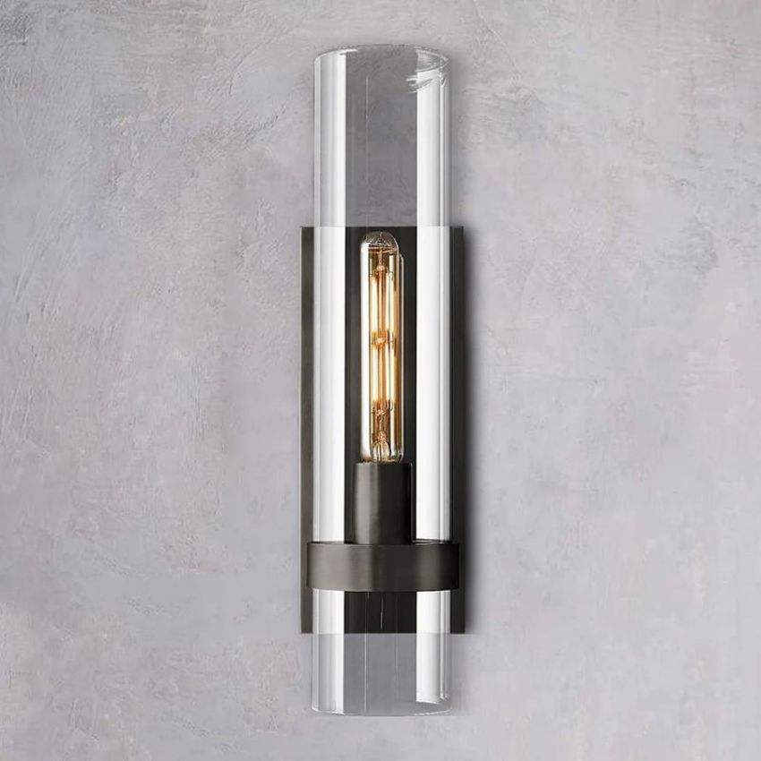 Felix Grand Sconce in glass and brass