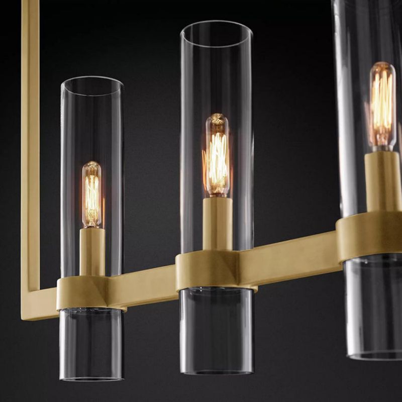 Ravelle Linear Chandelier 59" - detail 7
