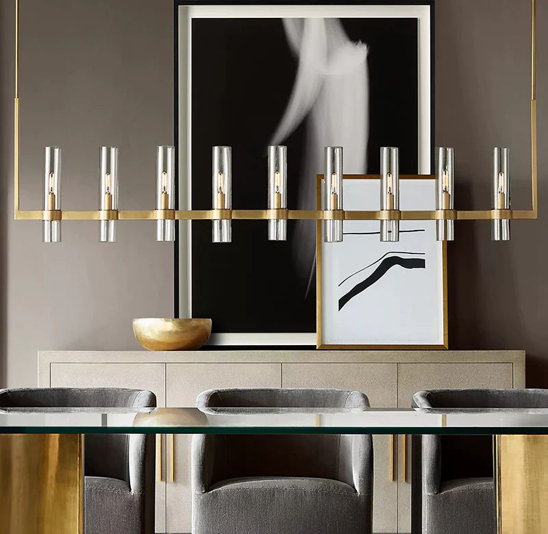 Ravelle Linear Chandelier 59" - detail 17