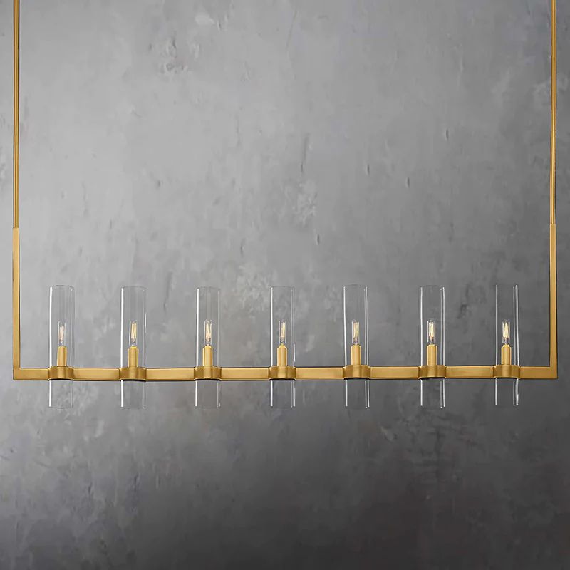 Ravelle Linear Chandelier 59" - detail 10