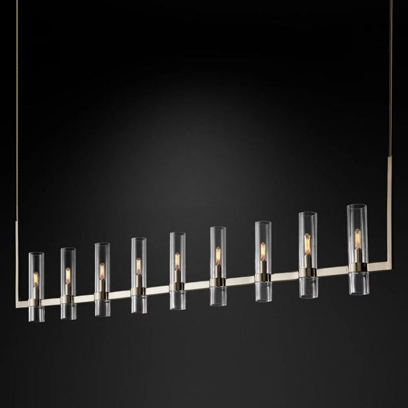 Felix Linear Chandelier 71" - detail 6