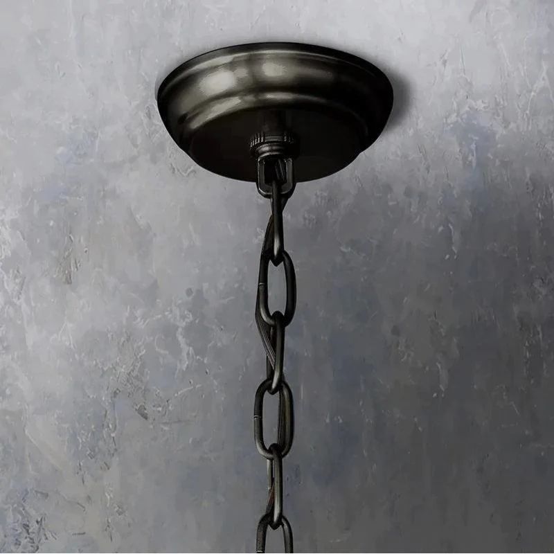 Serkan Round Chandelier 22 inch detail view