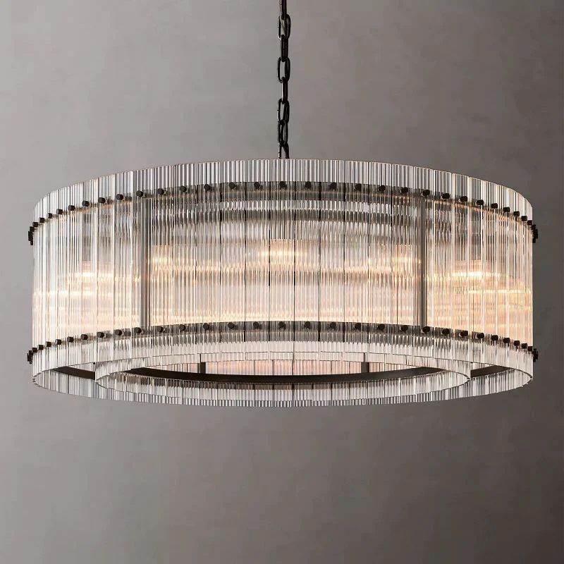 Serkan Round Chandelier 48 inch detail view