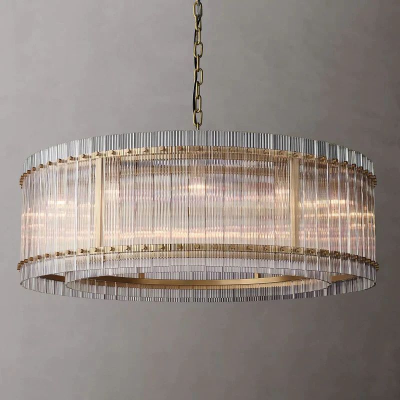 Serkan Round Chandelier 48 inch detail view
