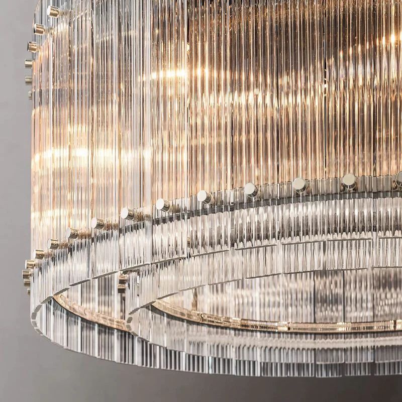 Serkan Round Chandelier 37 inch detail view