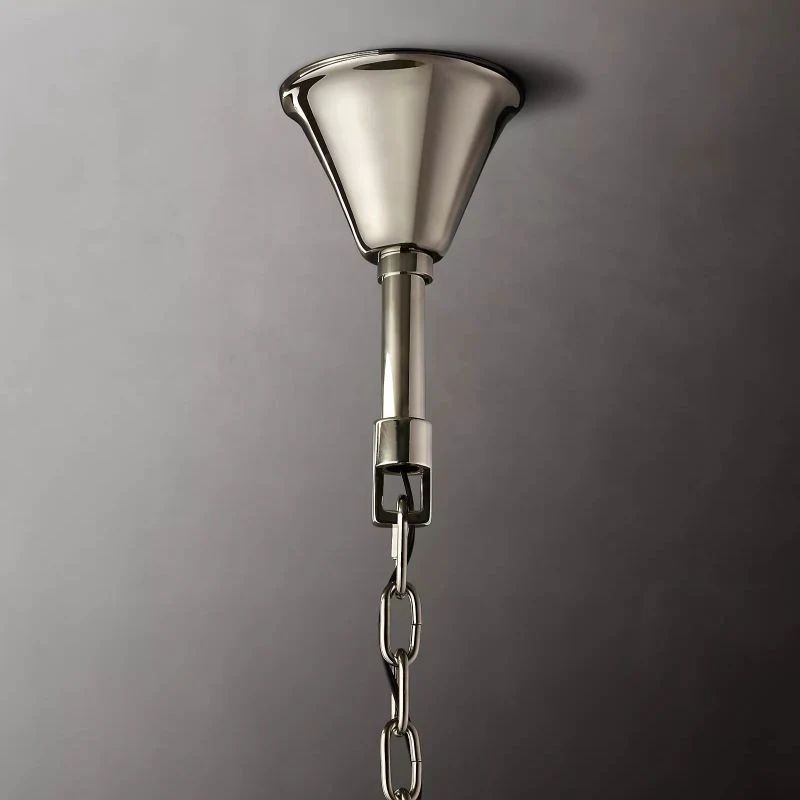 Serkan Two-Tier Luxury Round Chandelier 37 inch detail view