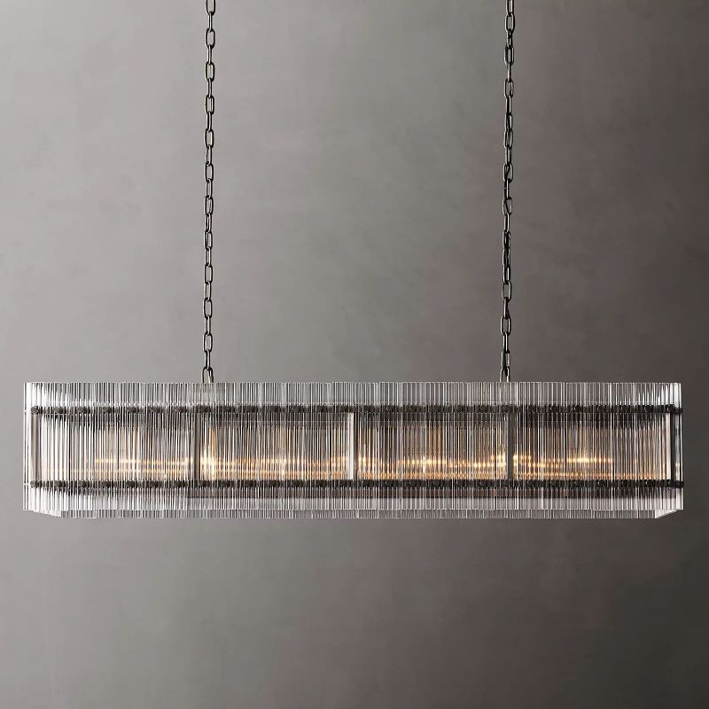 San Marco Rectangular Chandelier 54" - detail 5