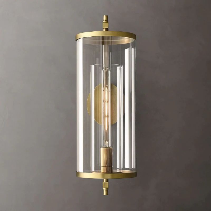 Sika Round Grand Sconce angled view