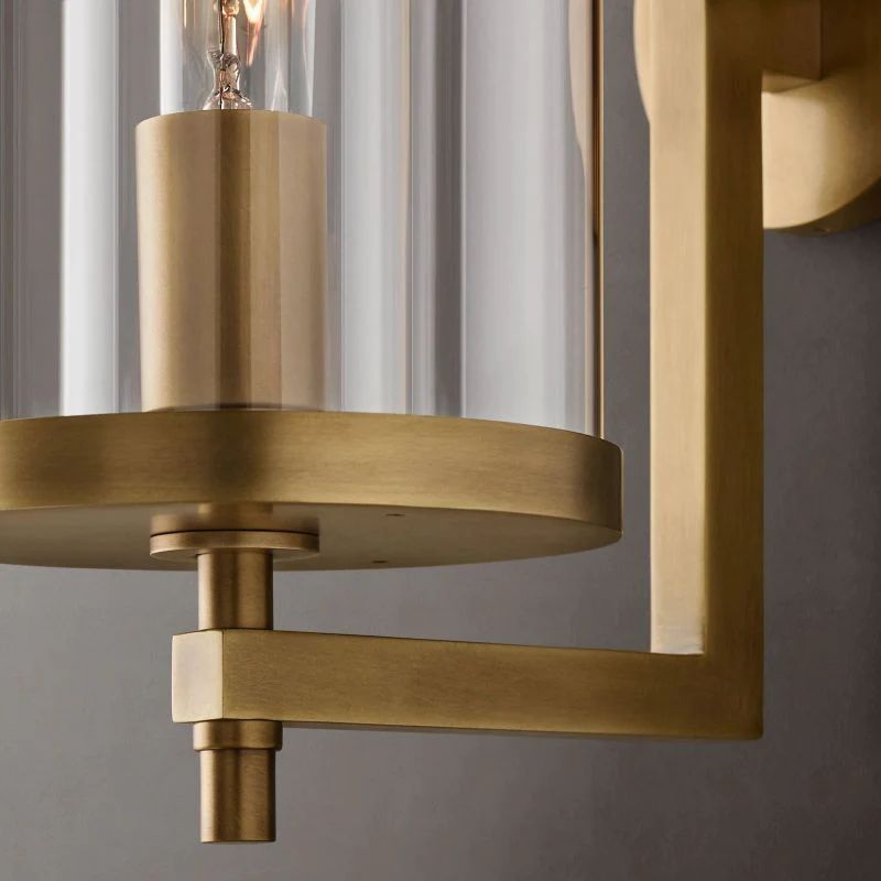 Deva Round Sconce detail view