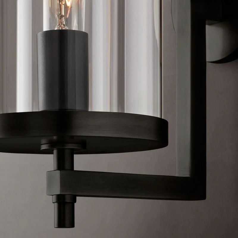 Deva Round Sconce detail view