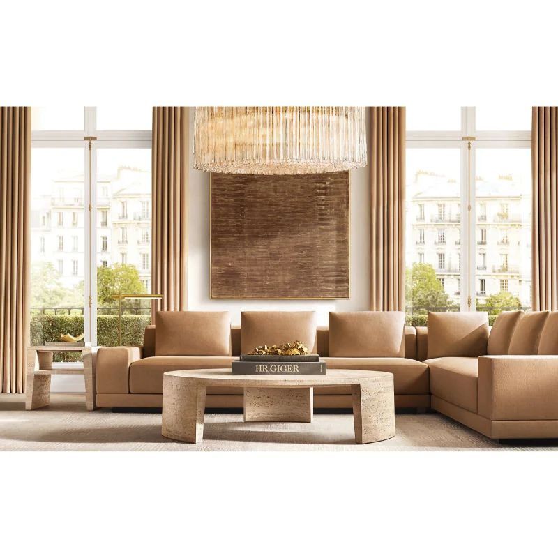 Sunniva Round Chandelier 48 inch detail view