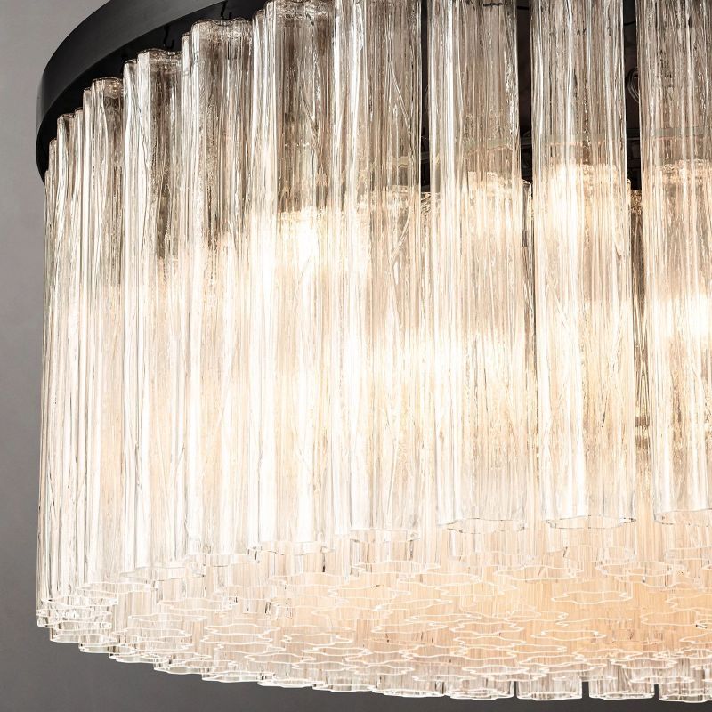 Sunniva Round Chandelier 48 inch detail view