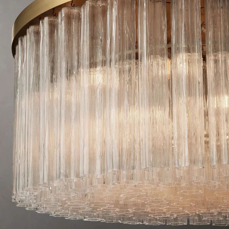 Sunniva Round Chandelier 48 inch detail view