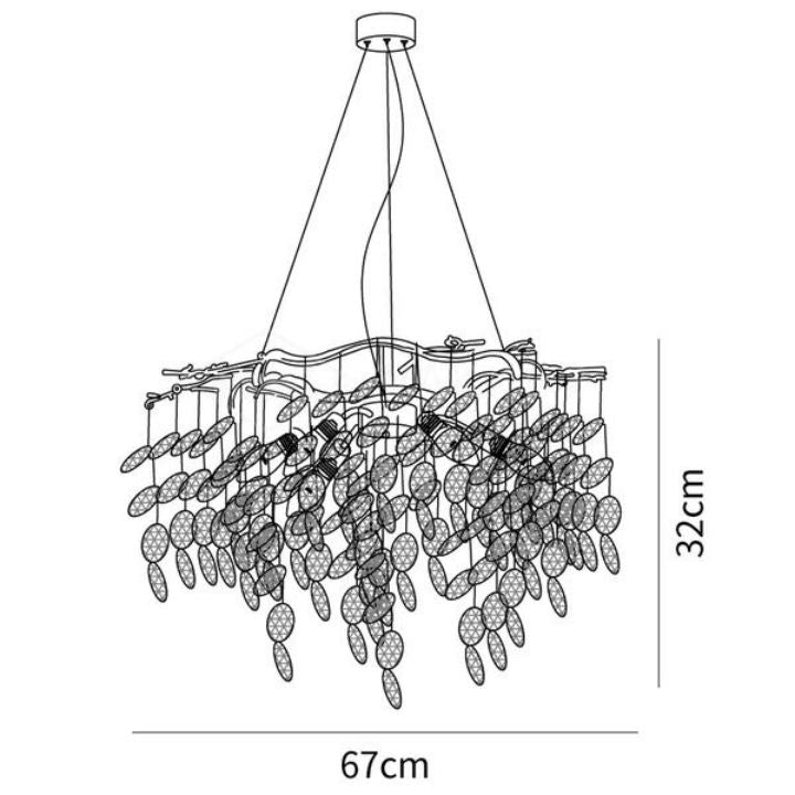 Sofia Branch Crystal Chandelier - detail 13