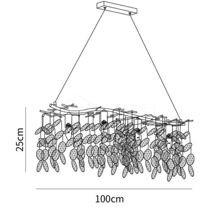 Sofia Branch Crystal Chandelier - detail 15