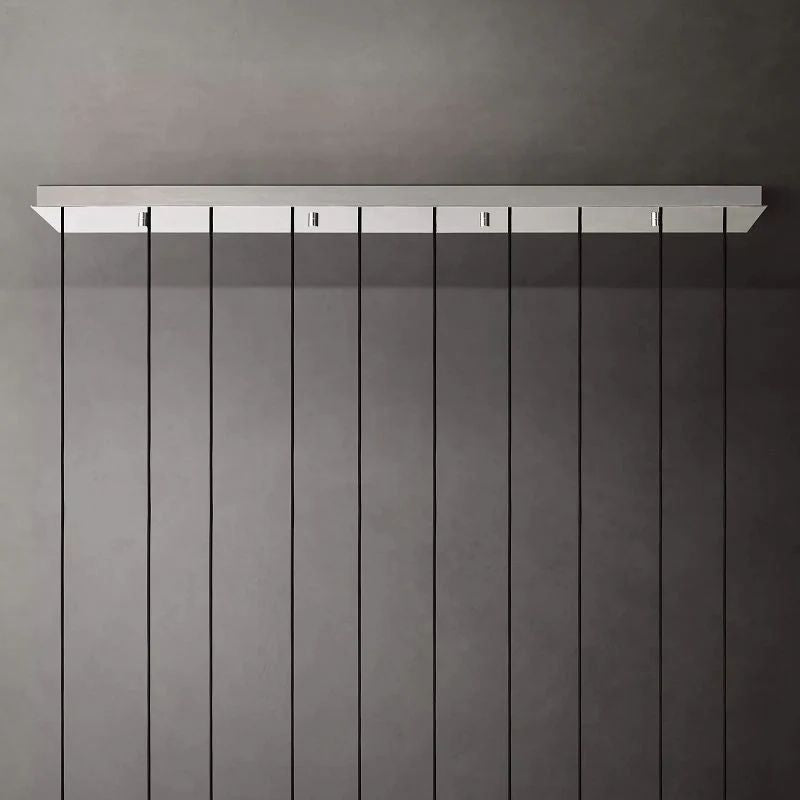 Celestial Linear Chandelier 72 inch detail view